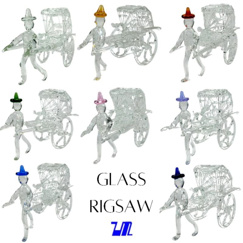 Rigsaw Glass Figurine