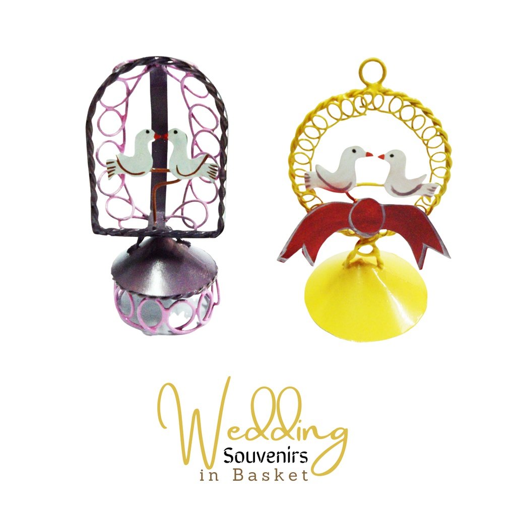 Bride and Groom in Basket Wedding Souvenirs and Giveaways (Minimum order of 20pcs) - Image 4