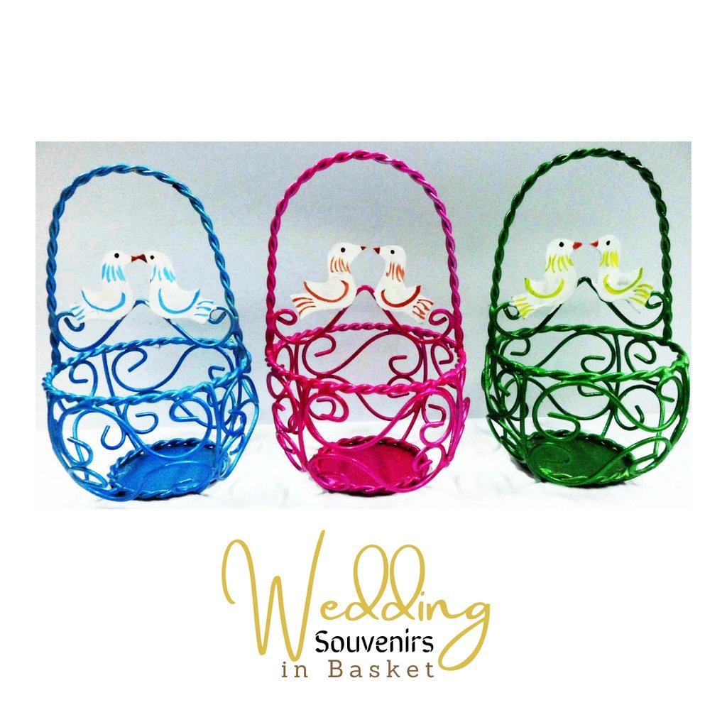 Bride and Groom in Basket Wedding Souvenirs and Giveaways (Minimum order of 20pcs) - Image 5