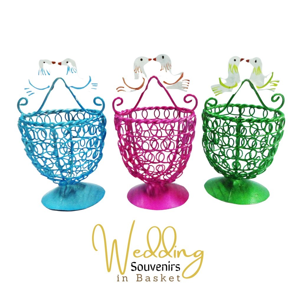 Bride and Groom in Basket Wedding Souvenirs and Giveaways (Minimum order of 20pcs) - Image 6