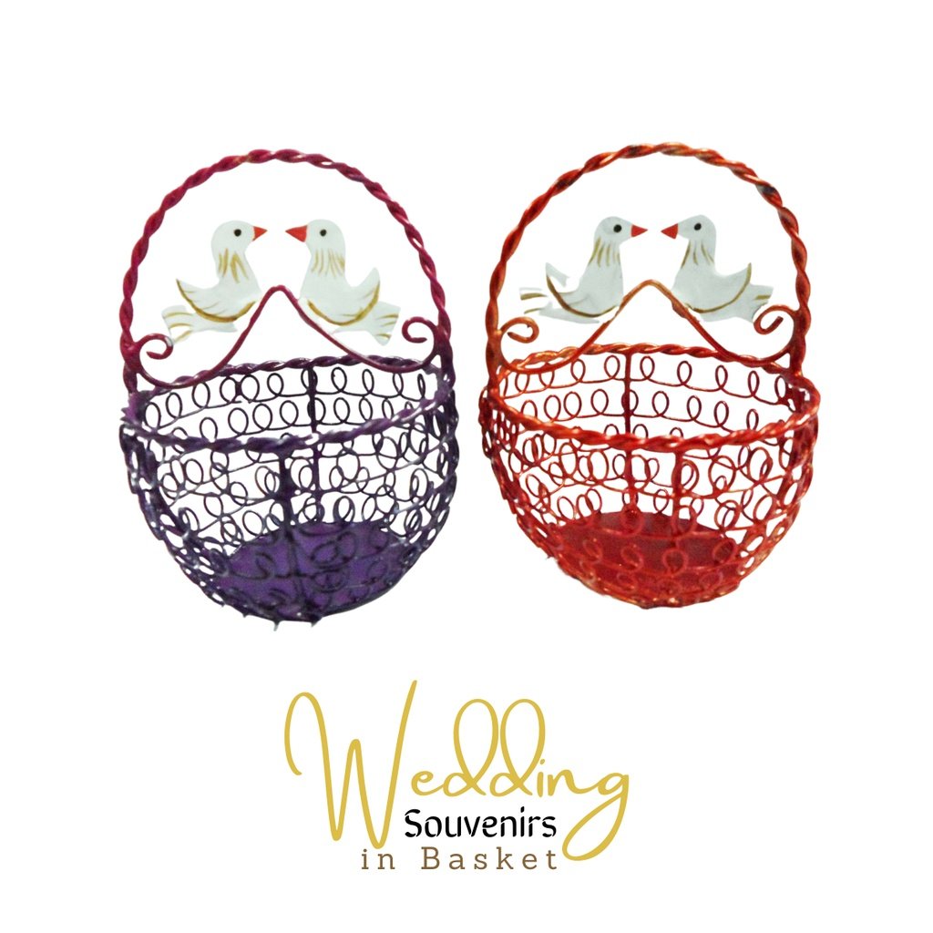 Bride and Groom in Basket Wedding Souvenirs and Giveaways (Minimum order of 20pcs) - Image 7