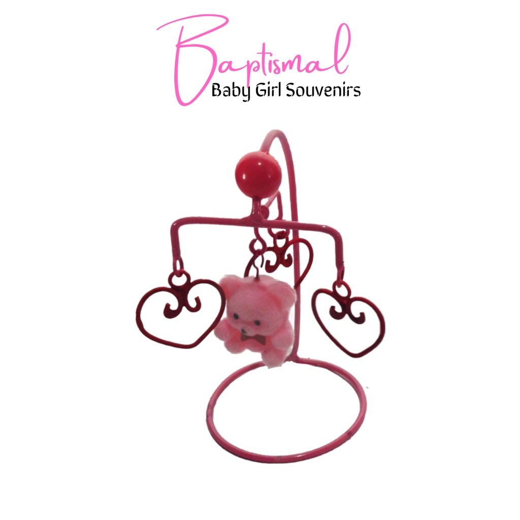 Baptismal and Birthday Souvenir and Giveaways for Baby Girl - Crib toys (Minimum order of 20pcs) - Image 2