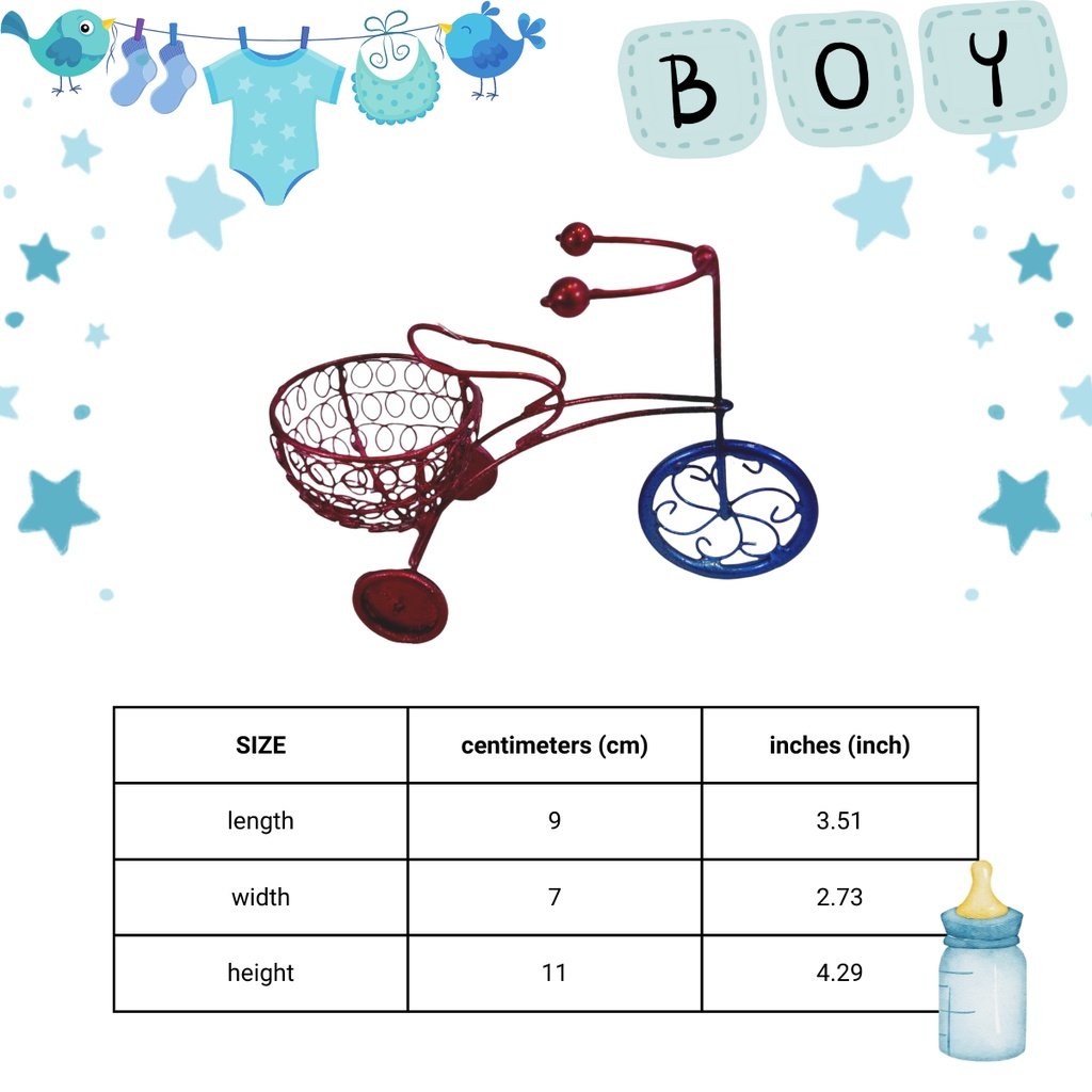 Baptismal and Birthday Souvenir and Giveaways for Baby Boy (Minimum order of 20pcs) - Image 8