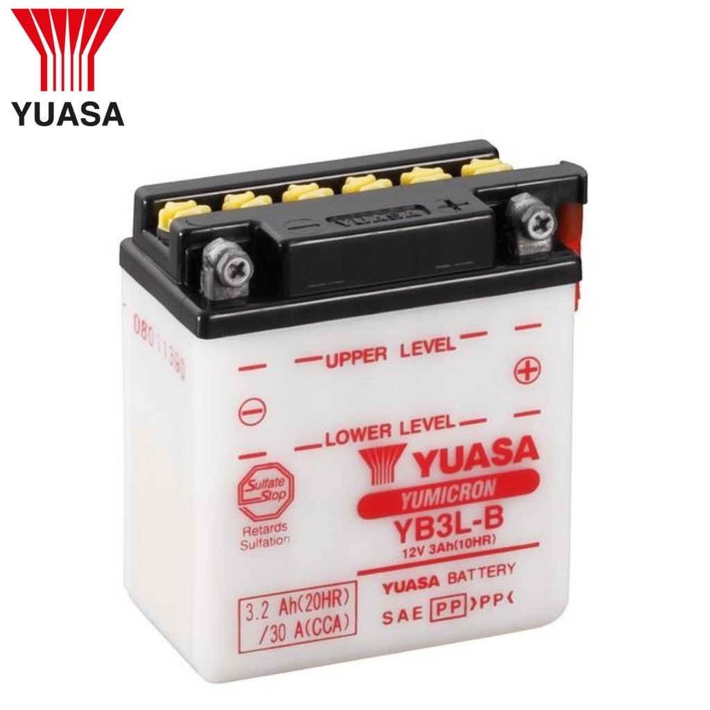 YUASA YB3L-B Motorcycle Battery - Image 2