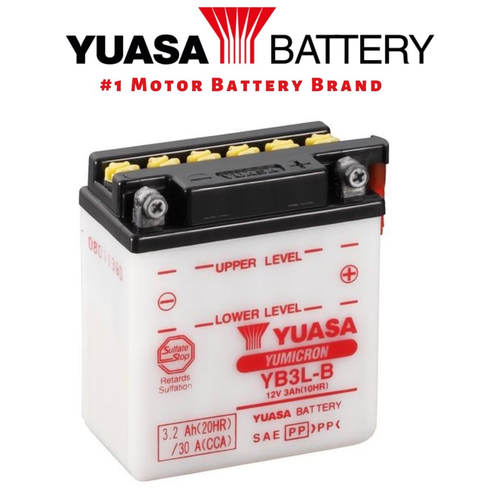 YUASA YB3L-B Motorcycle Battery