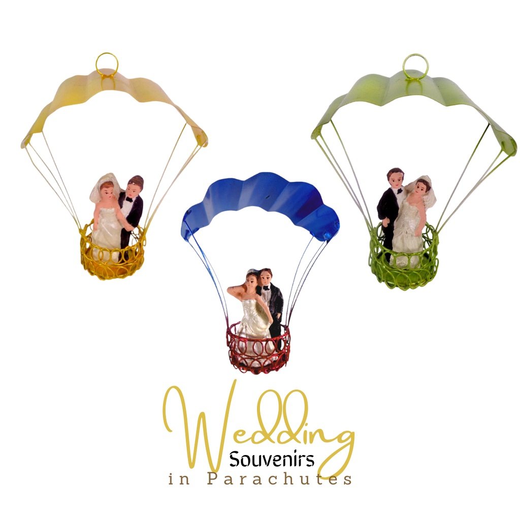 Bride and Groom in Parachute Wedding Souvenirs and Giveaways (Minimum order of 20pcs) - Image 2