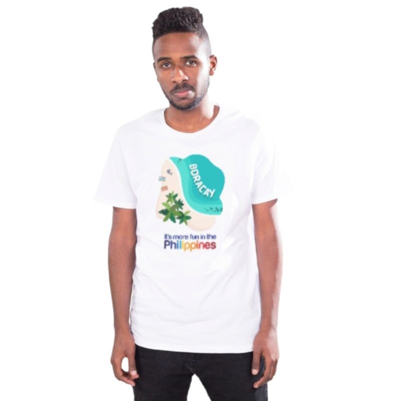 Boracay Fruit of the Loom T-Shirt Round Neck 100% Cotton - Image 5