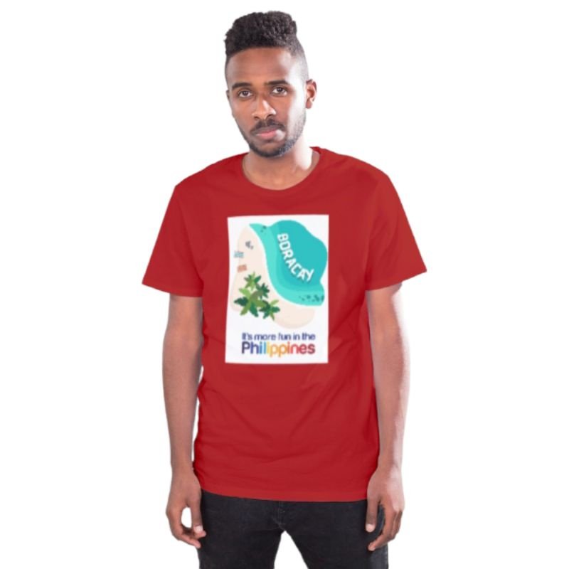 Boracay Fruit of the Loom T-Shirt Round Neck 100% Cotton - Image 6