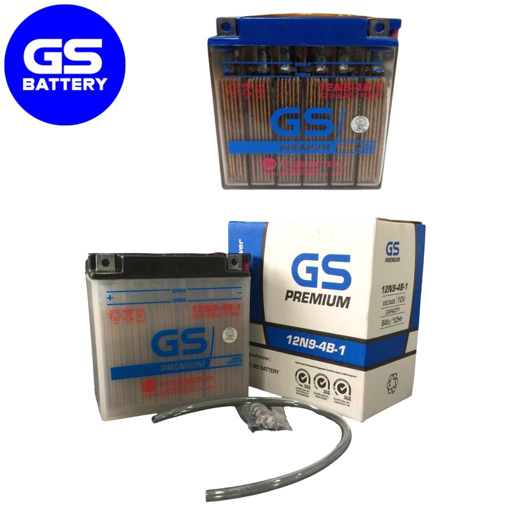 GS Motorcycle Battery 12N9-4B-1 for HONDA CB175/SUZUKI GS 175/KAWASAKI BARAKO ELECTRIC