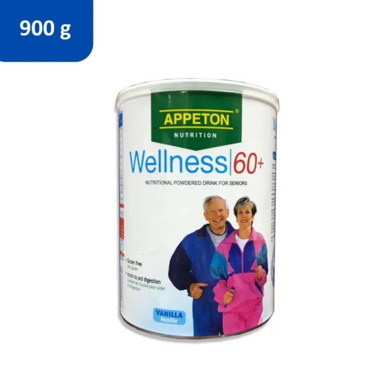 APPETON Wellness 60+ Nutrition Milk for Senior Geriatric Nutrition - Vanilla 900g