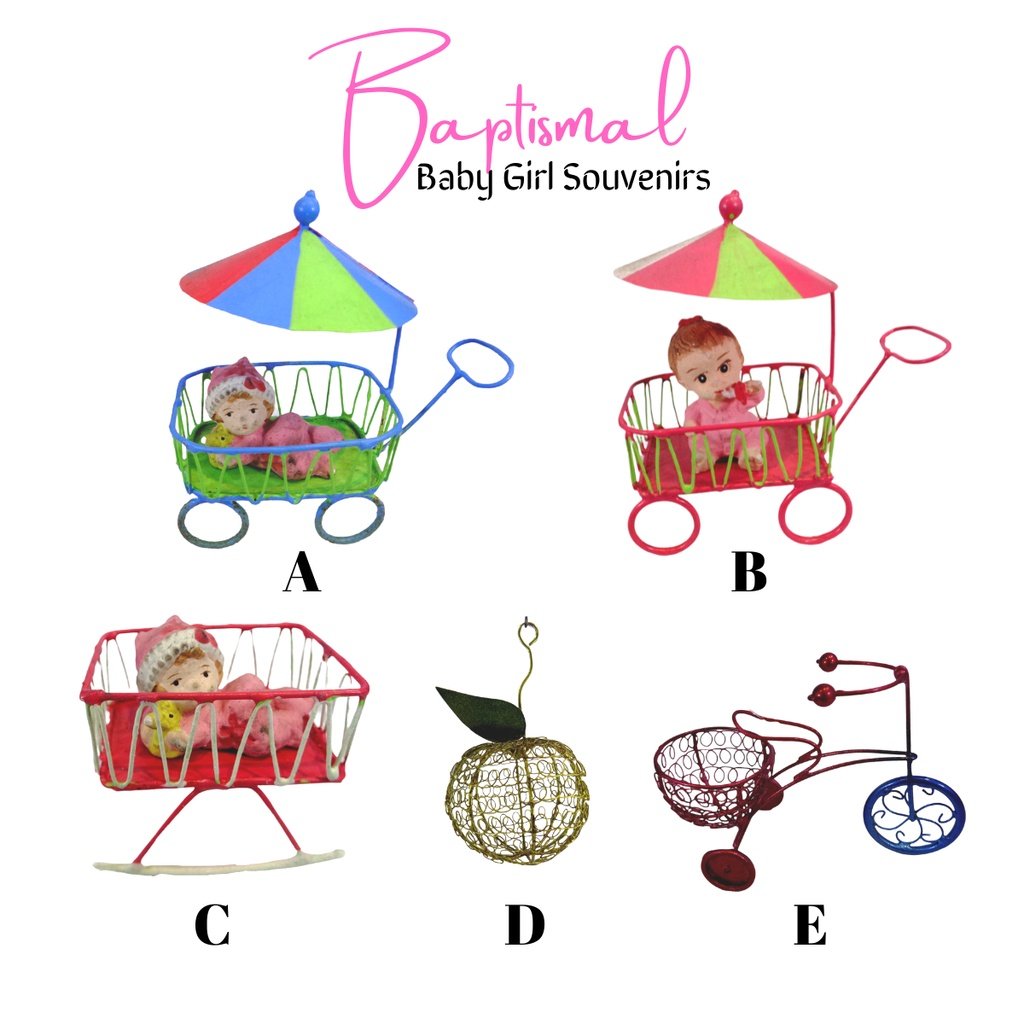 Baptismal and Birthday Souvenir and Giveaways for Baby Girl (Minimum order of 20pcs) - Image 2