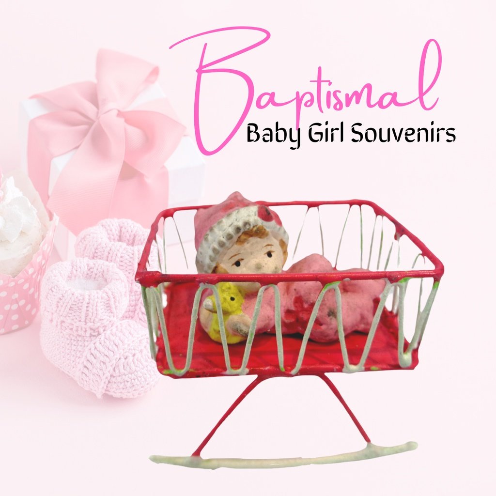 Baptismal and Birthday Souvenir and Giveaways for Baby Girl (Minimum order of 20pcs)