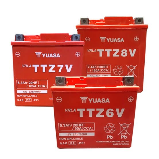 YUASA YTZ8V Motorcycle Model Battery (Best for Yamaha XMAX 300) - Image 4