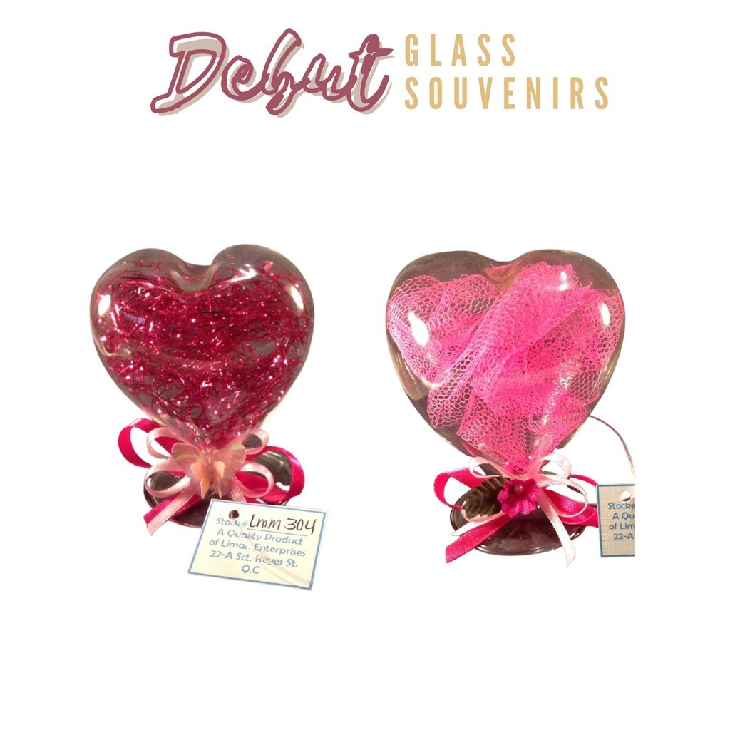 Heart Debut and Birthday Souvenirs Giveaways (Minimum of 20pcs)