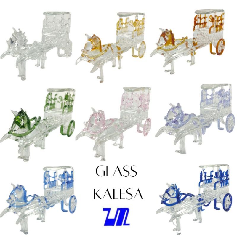 Kalesa Glass Figurine Home Decor