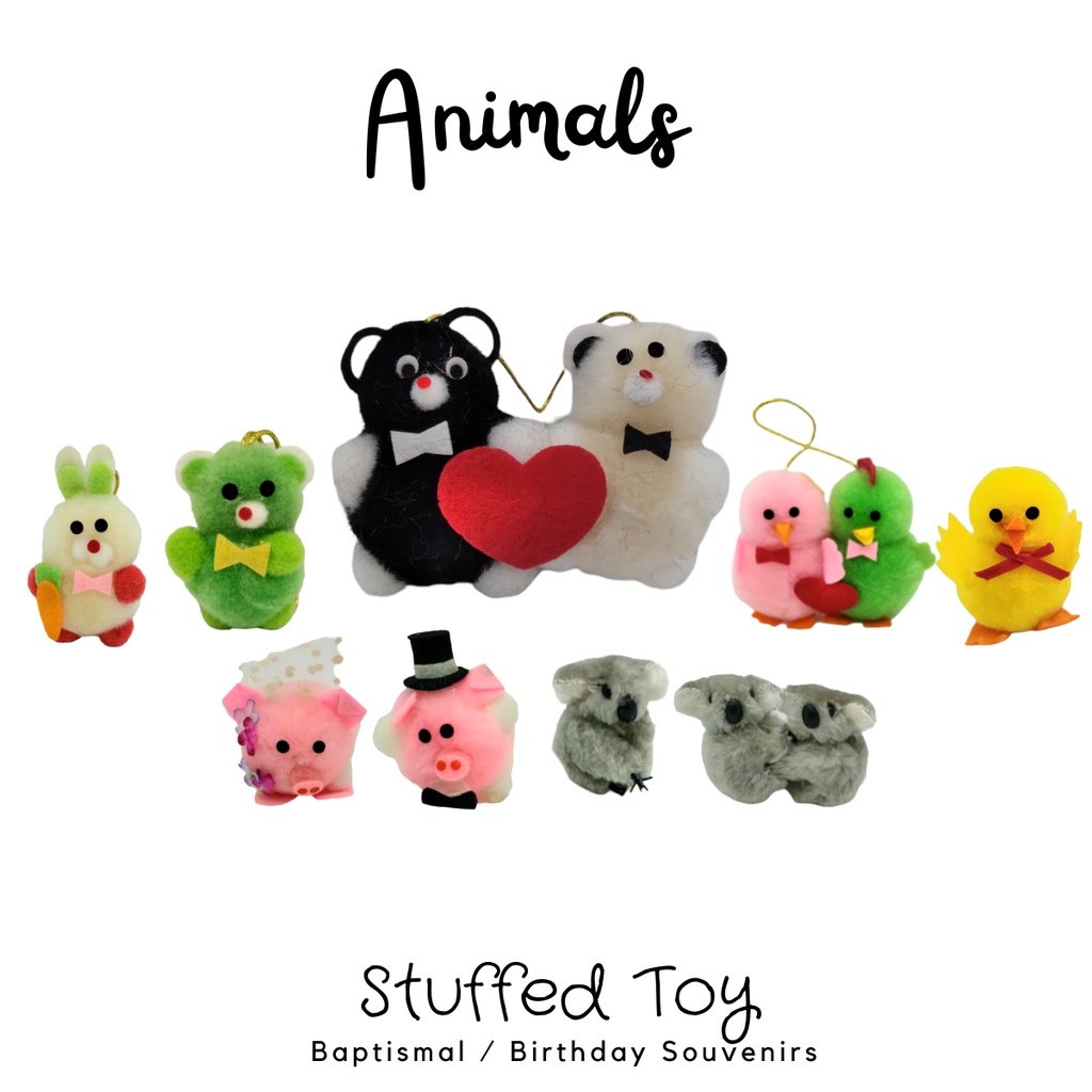 Animal Mini Stuffed Toys 2-3 inches - Image 2