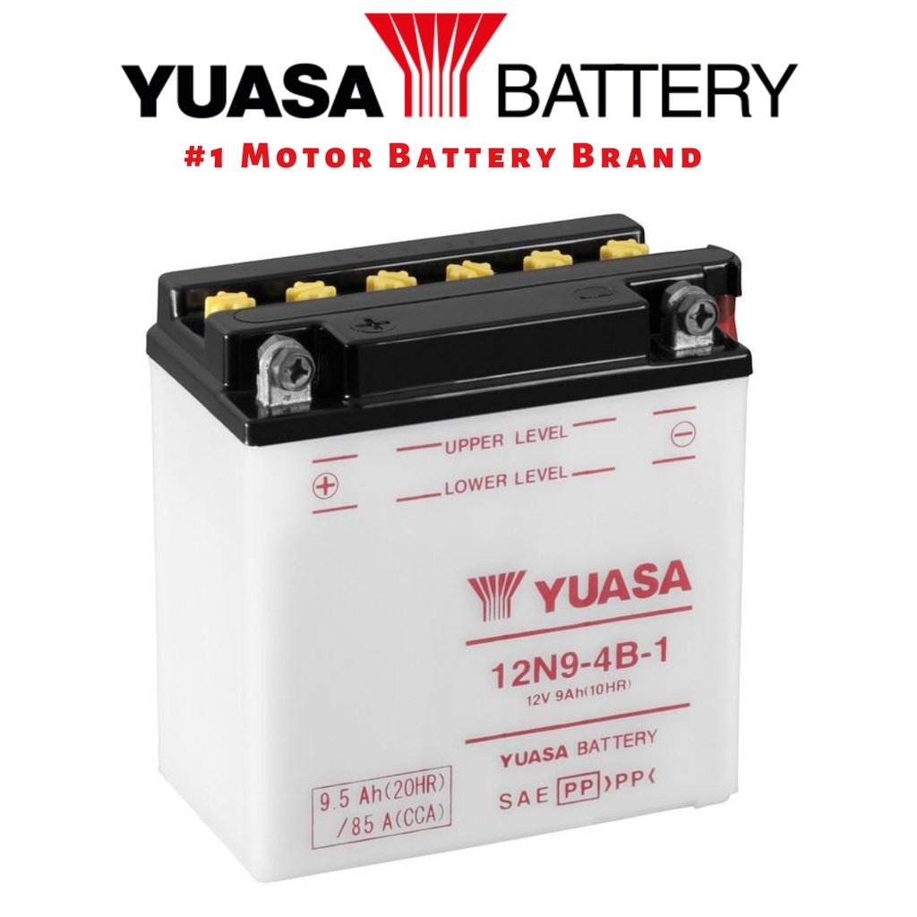 YUASA 12N9-4B-1 Motorcycle Battery
