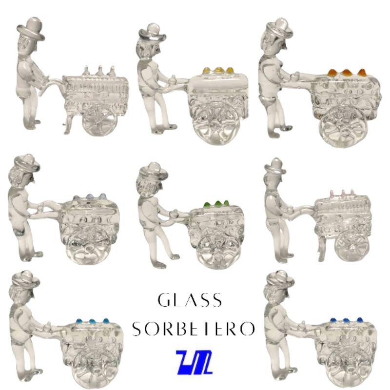 Sorbetero Glass Figurine Home Decor