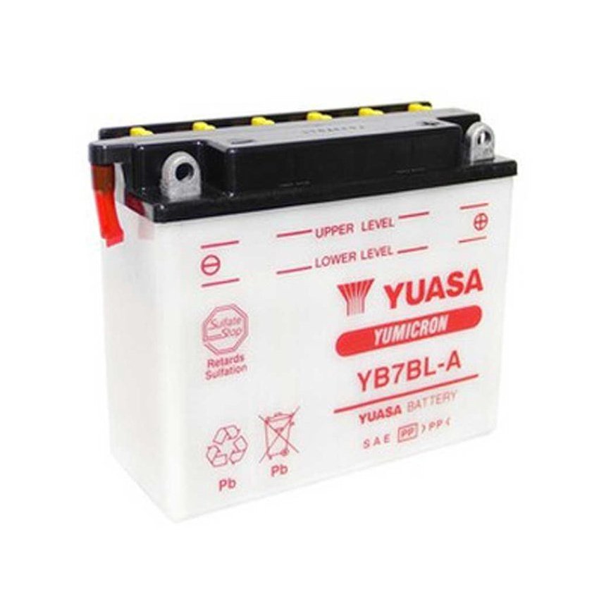 YUASA YB7BL-A Motorcycle Battery - Image 4
