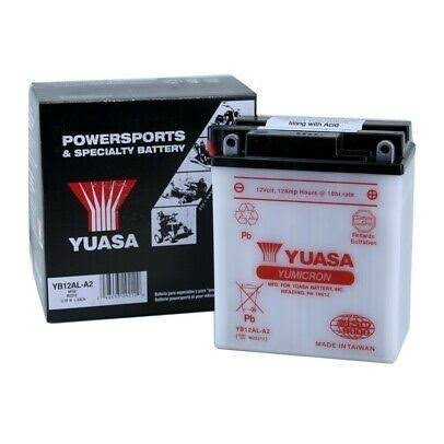 YUASA YB12AL-A2 Motorcycle Battery - Image 4
