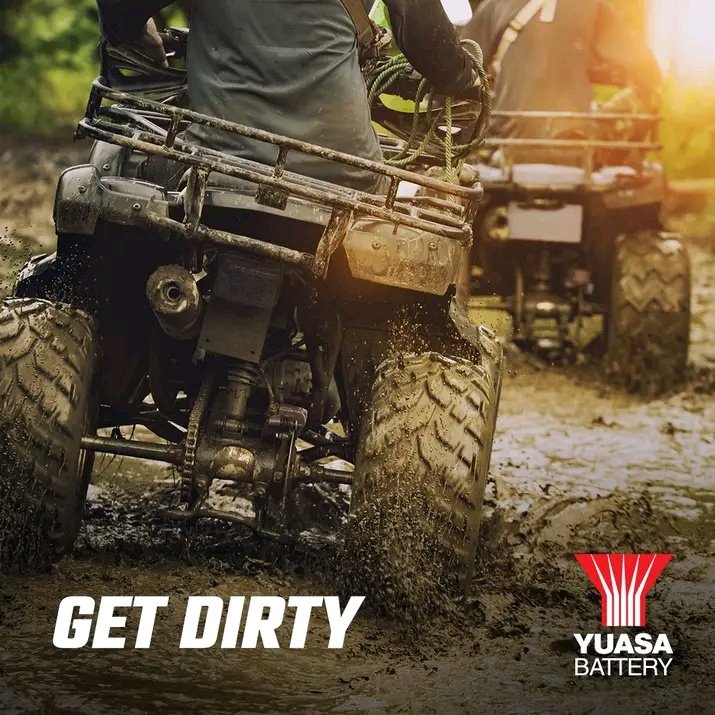 YUASA YB12AL-A2 Motorcycle Battery - Image 5