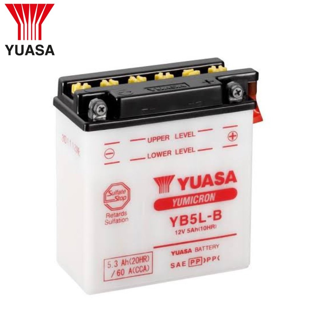 YUASA YB5L-B Motorcycle Battery - Image 2