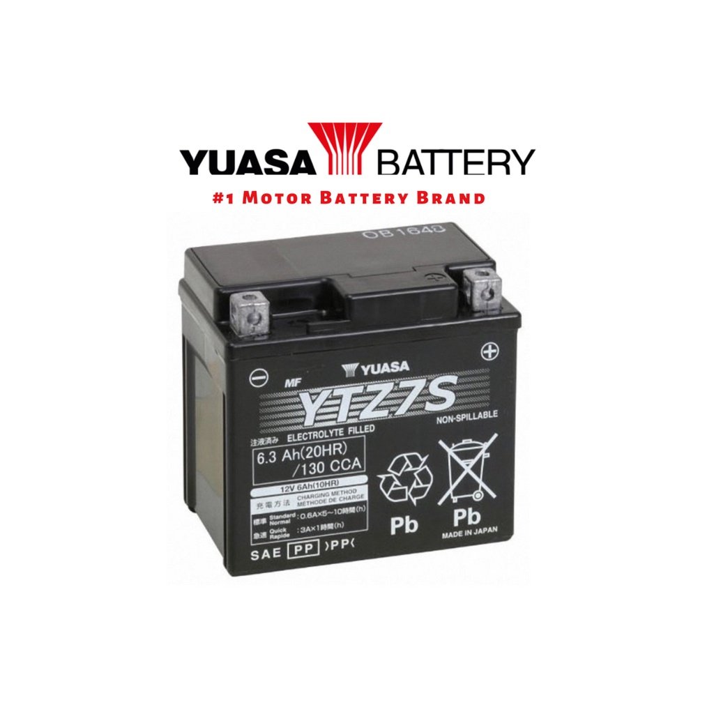 Yuasa YTZ7S - Made in Japan