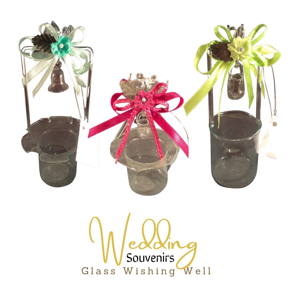 Wishing Well with Lovebirds Wedding Souvenir & Giveaways (Minimum of 20 pcs) - Image 2