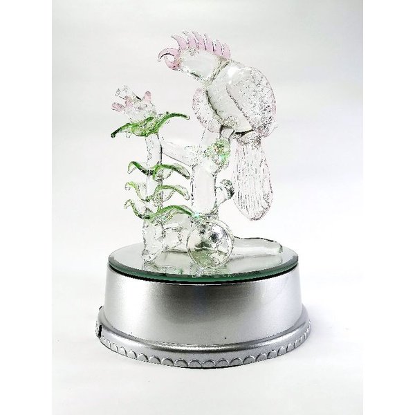 Parrot Bird Glass Figurines Home Decor Accents 8 Colors - Image 6