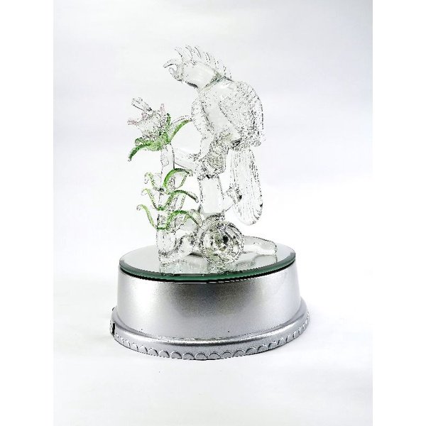 Parrot Bird Glass Figurines Home Decor Accents 8 Colors - Image 8