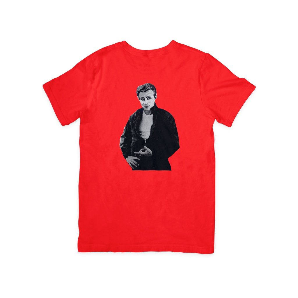 James Dean Fruit of the Loom T-Shirt Round Neck 100% Cotton - Image 2