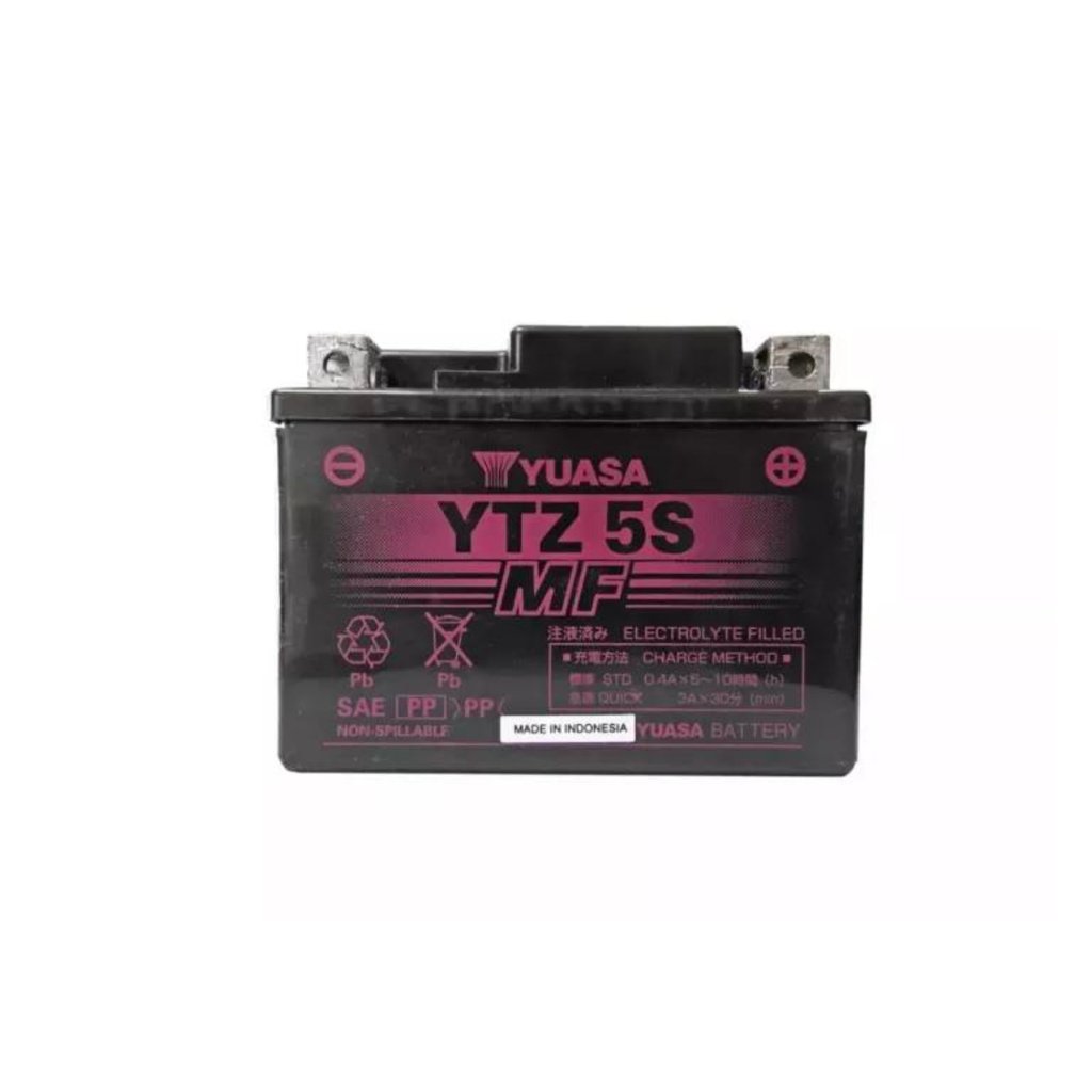 YUASA MOTORCYCLE BATTERY YTZ5S SEALED TYPE