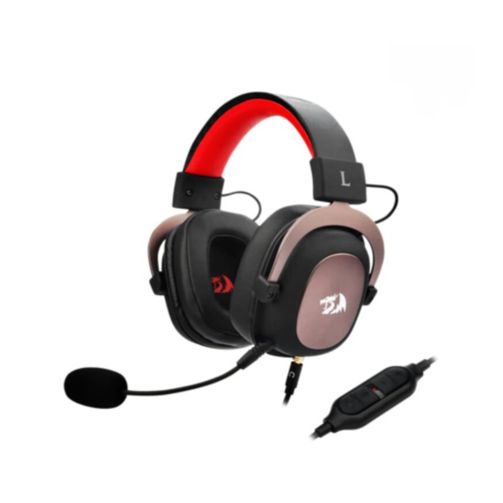 Redragon H510 ZEUS Wired Gaming Headset Black, 7.1 Surround-Sound - Image 2