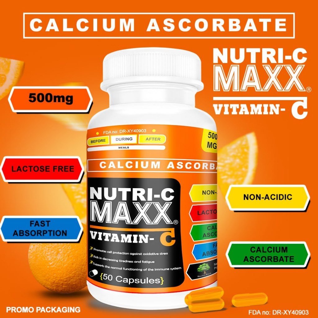 NUTRI-C MAXX VITAMIN C ABSCORBATE 50 CAPSULE - Image 5