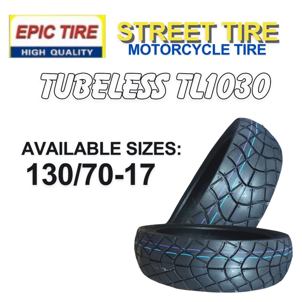 Epic Tire Street Tire Tubeless For SNIPER 150mxi, ROUSER, RAIDER R150, WAVE 60/80, 70/80, 90 - Image 9