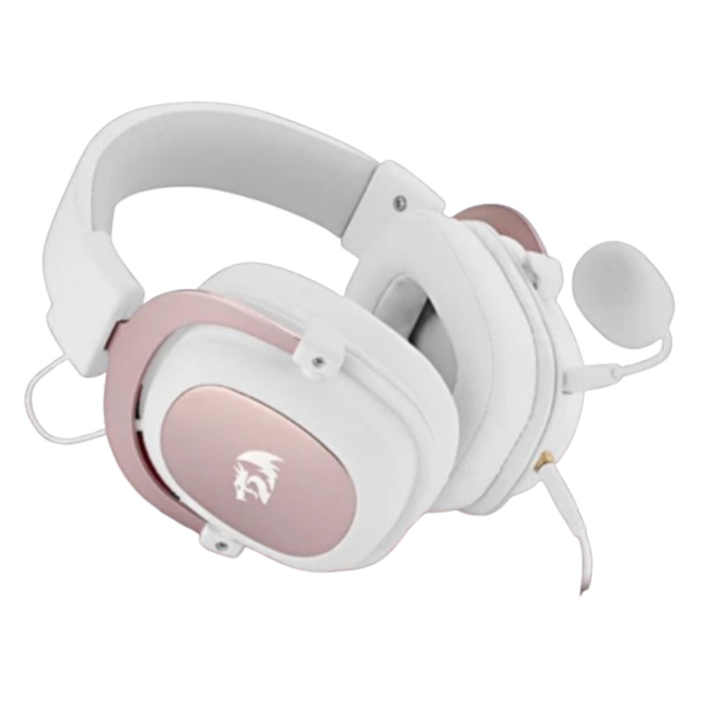 Redragon H510 ZEUS Wired Gaming Headset White, 7.1 Surround-Sound - Image 5