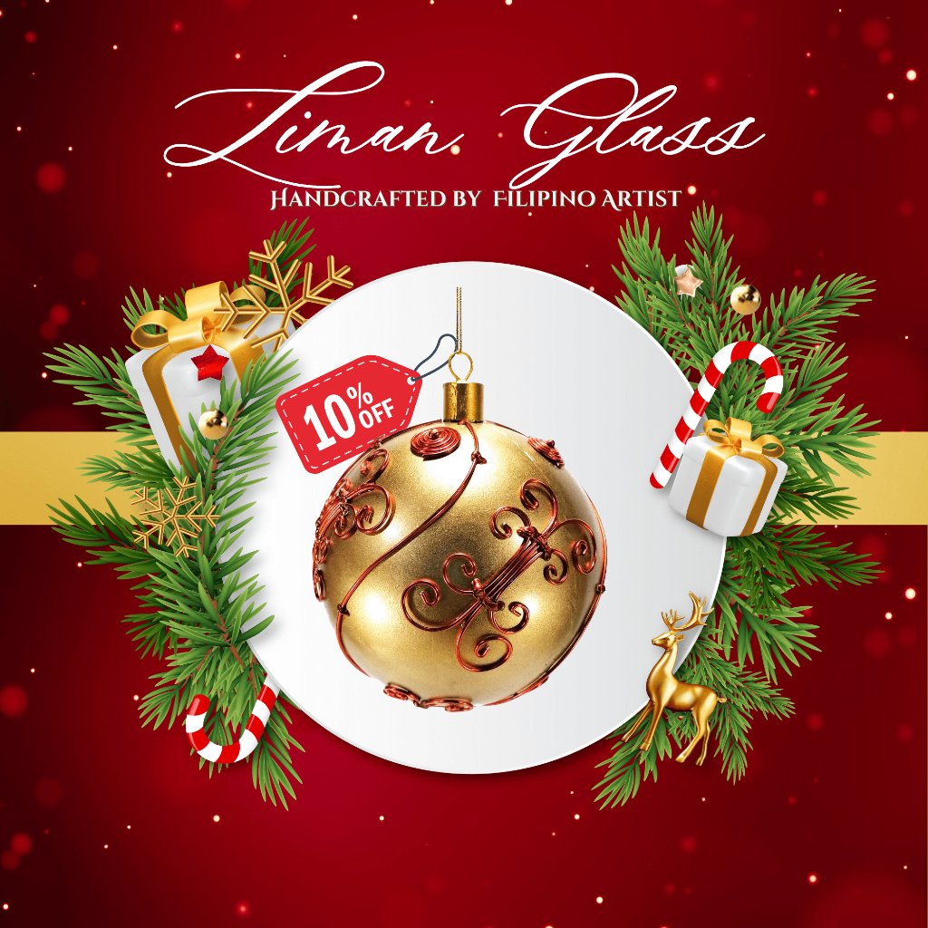 6pc Set Colored Christmas Balls Big Size Ornaments with Aluminum Wire Design - Image 3