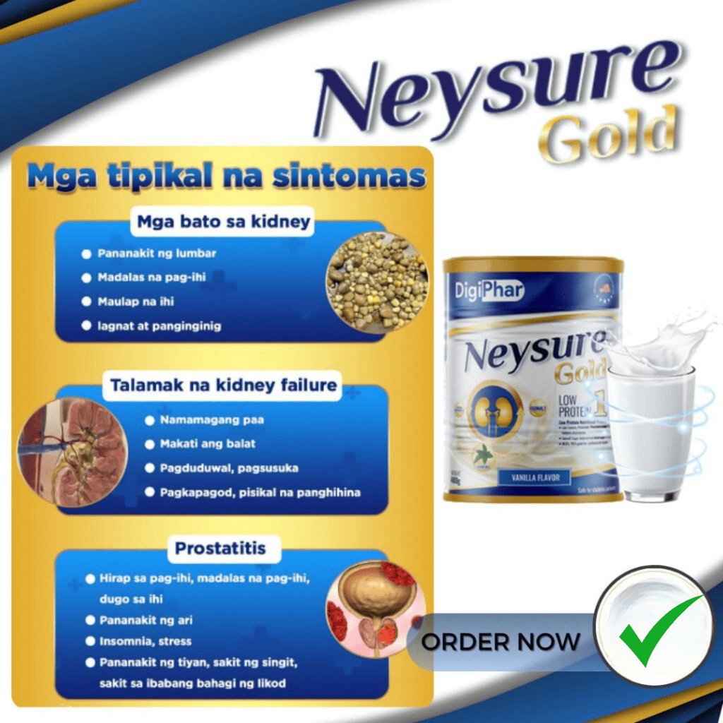 Neysure Gold Milk Kidney Supplements (400g) Prevent Kidney Diseases - Image 6