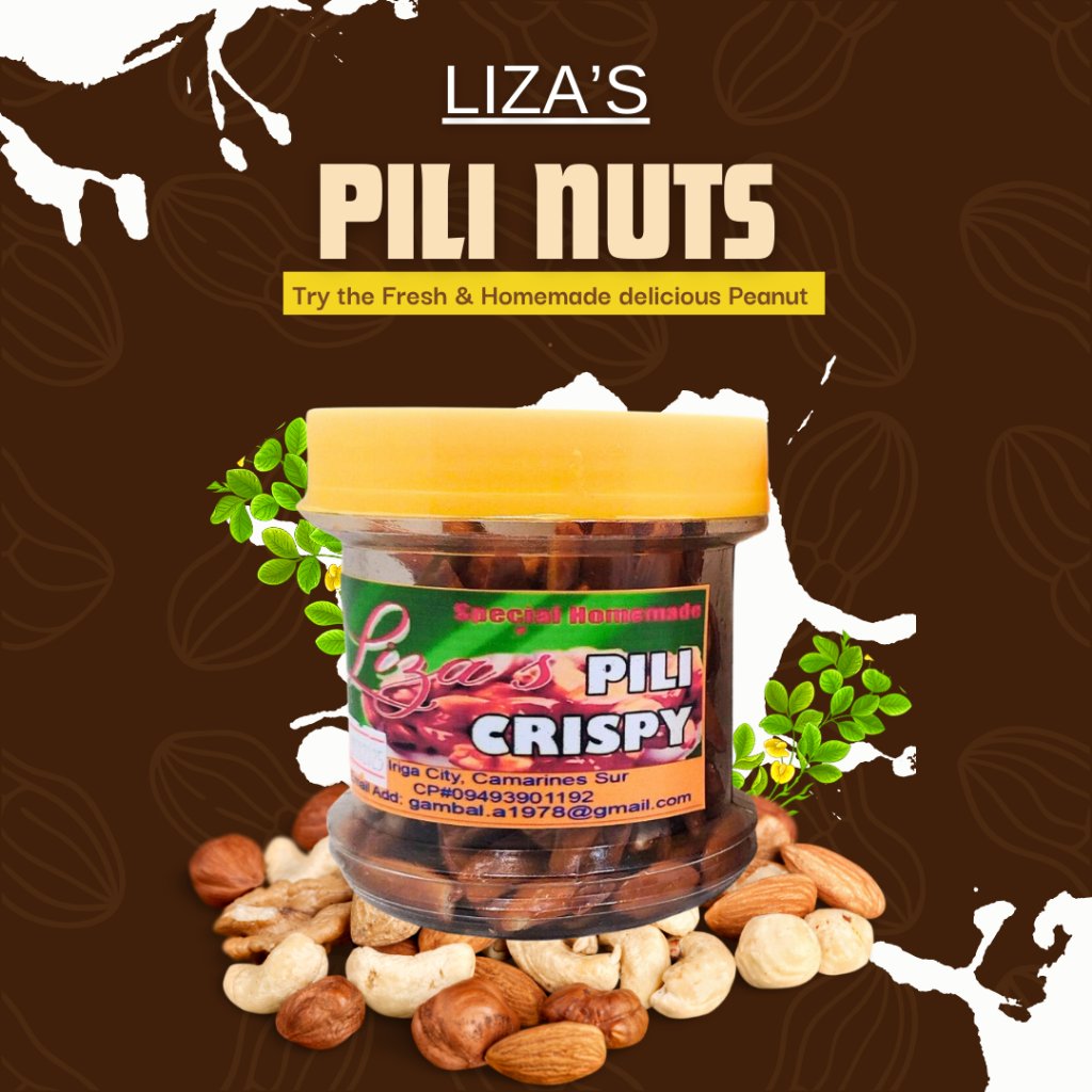 Liza's Special Pili Homemade Nuts From Bicol (Assorted, Honey Glazed, Crispy) - Image 3