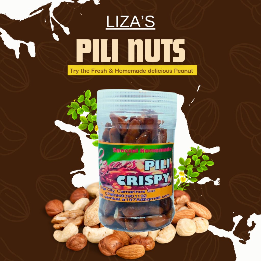 Liza's Special Pili Homemade Nuts From Bicol (Assorted, Honey Glazed, Crispy) - Image 4