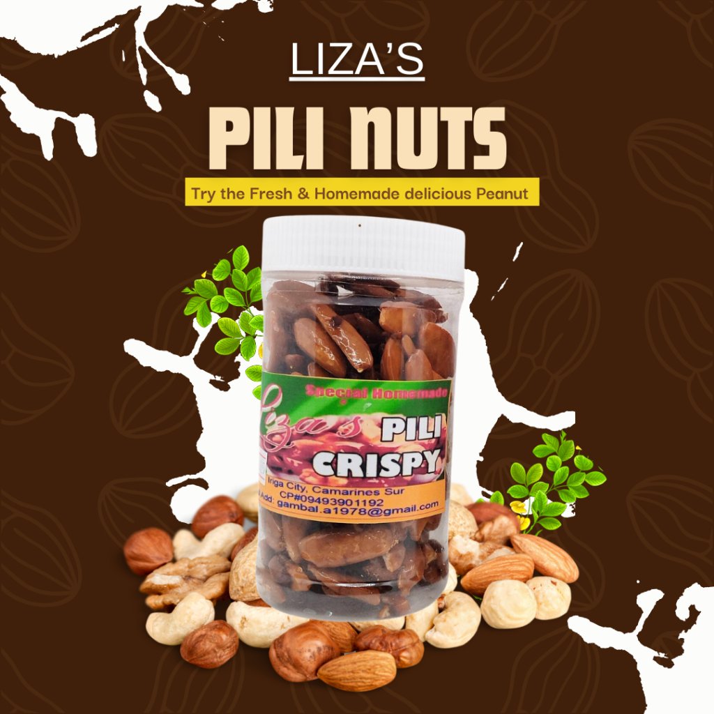 Liza's Special Pili Homemade Nuts From Bicol (Assorted, Honey Glazed, Crispy) - Image 5