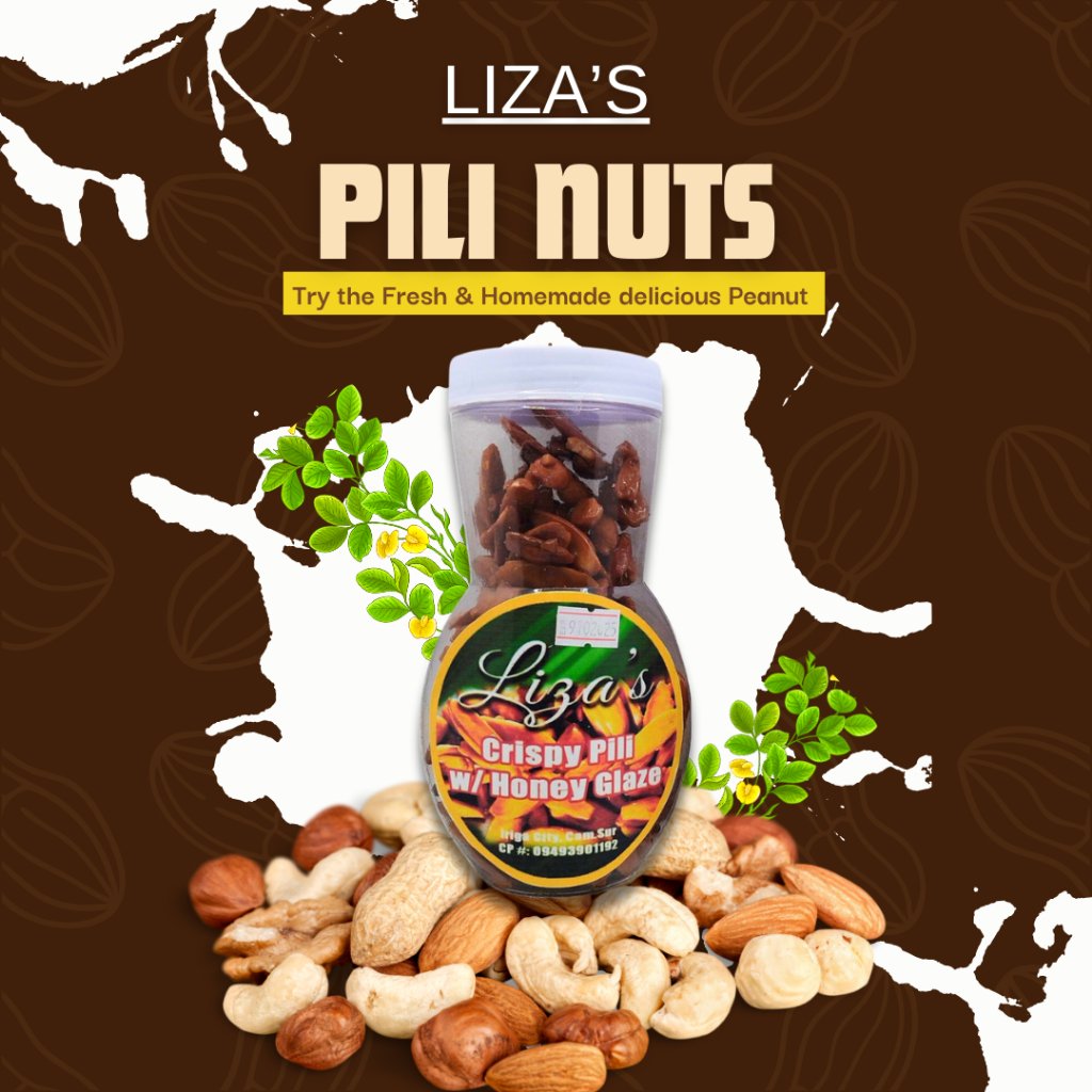 Liza's Special Pili Homemade Nuts From Bicol (Assorted, Honey Glazed, Crispy) - Image 6