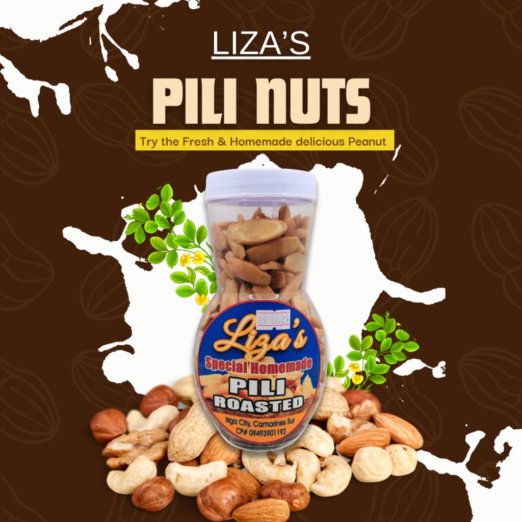 Liza's Special Pili Homemade Nuts From Bicol (Assorted, Honey Glazed, Crispy) - Image 8