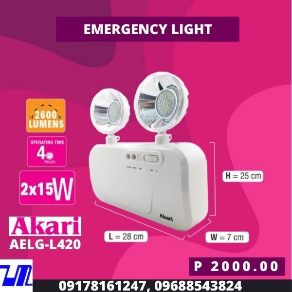 Akari LED Emergency Light (AELG-L420)