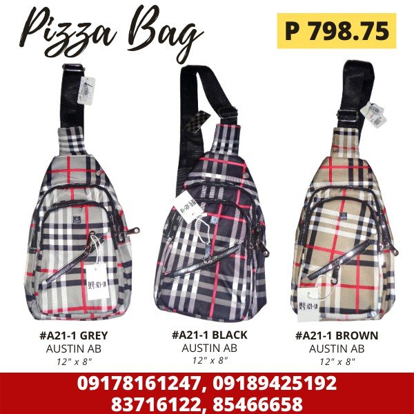 Arnaldo Bassini (Pizza Bag) Bag Unisex for Men Ladies Bags (A21)