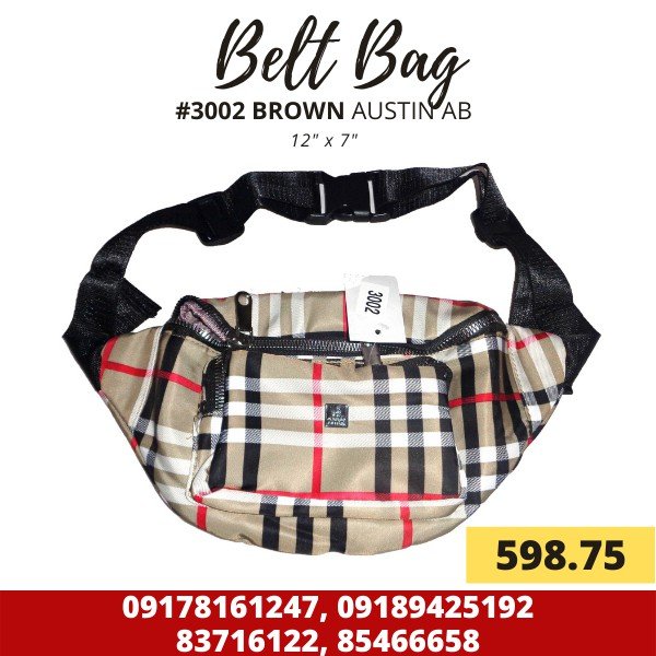 Arnaldo Bassini (Belt Bag) Bag Unisex for Men Ladies Bags (3002) - Image 4