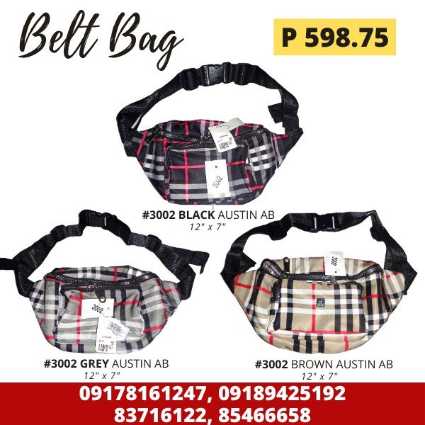 Arnaldo Bassini (Belt Bag) Bag Unisex for Men Ladies Bags (3002)