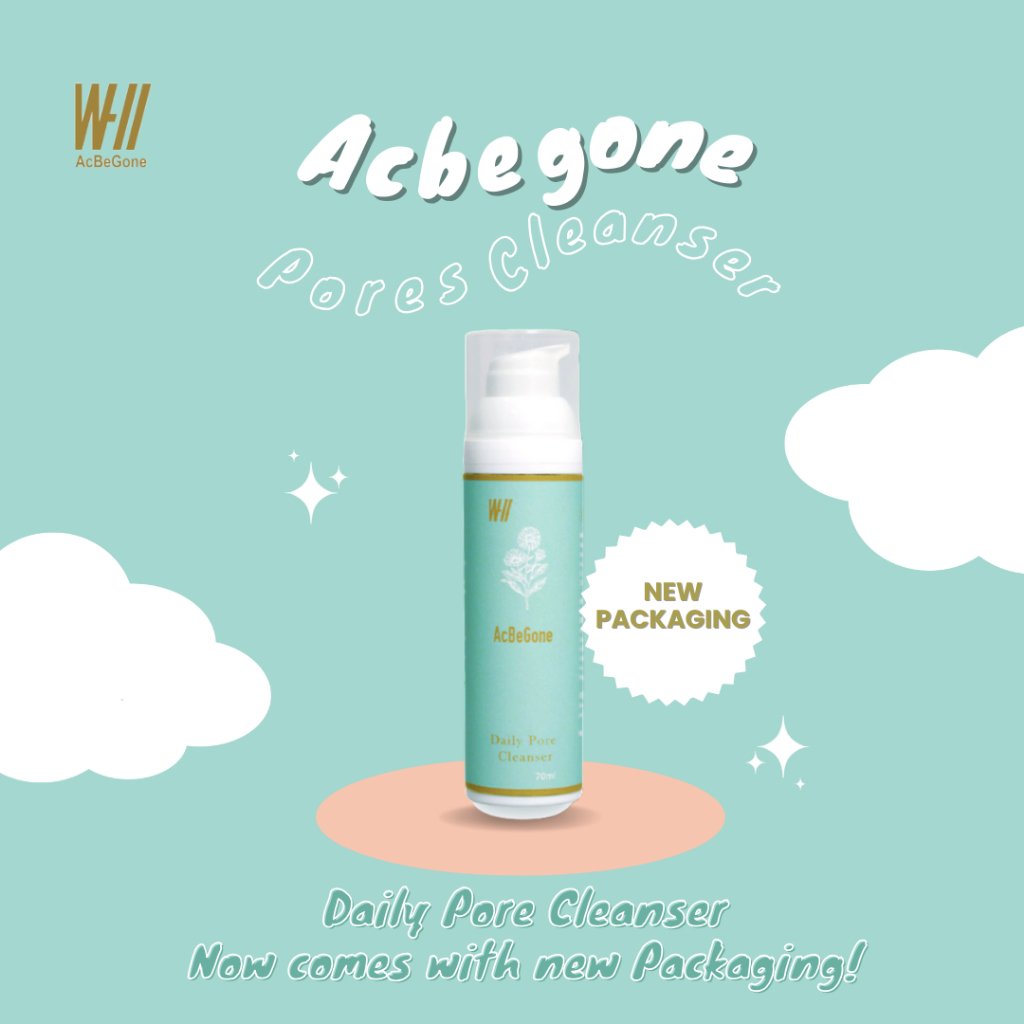 W-II Acbegone Daily Pores Cleanser 70mL (NEW PACKAGING) - Image 3
