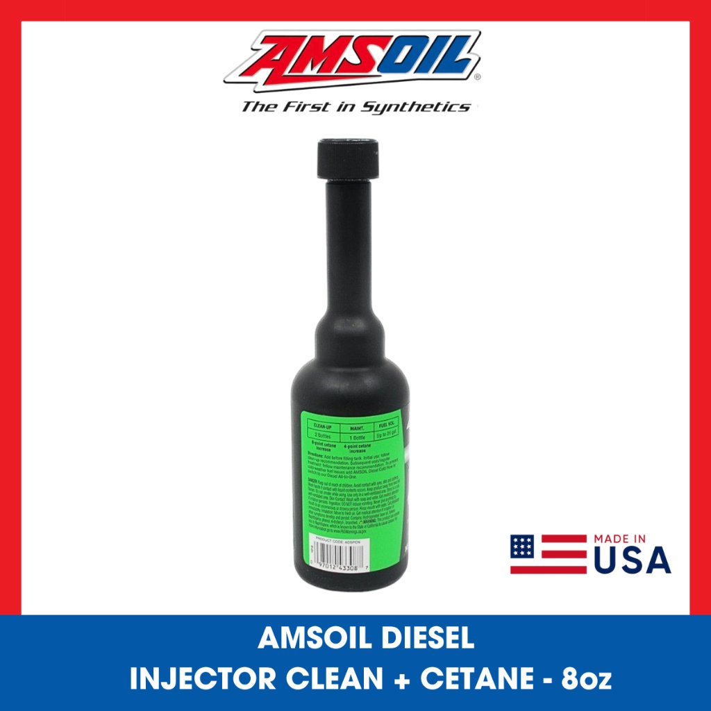 Amsoil Diesel Injector Clean + Cetane Boost (8oz/ 16oz) - Image 6