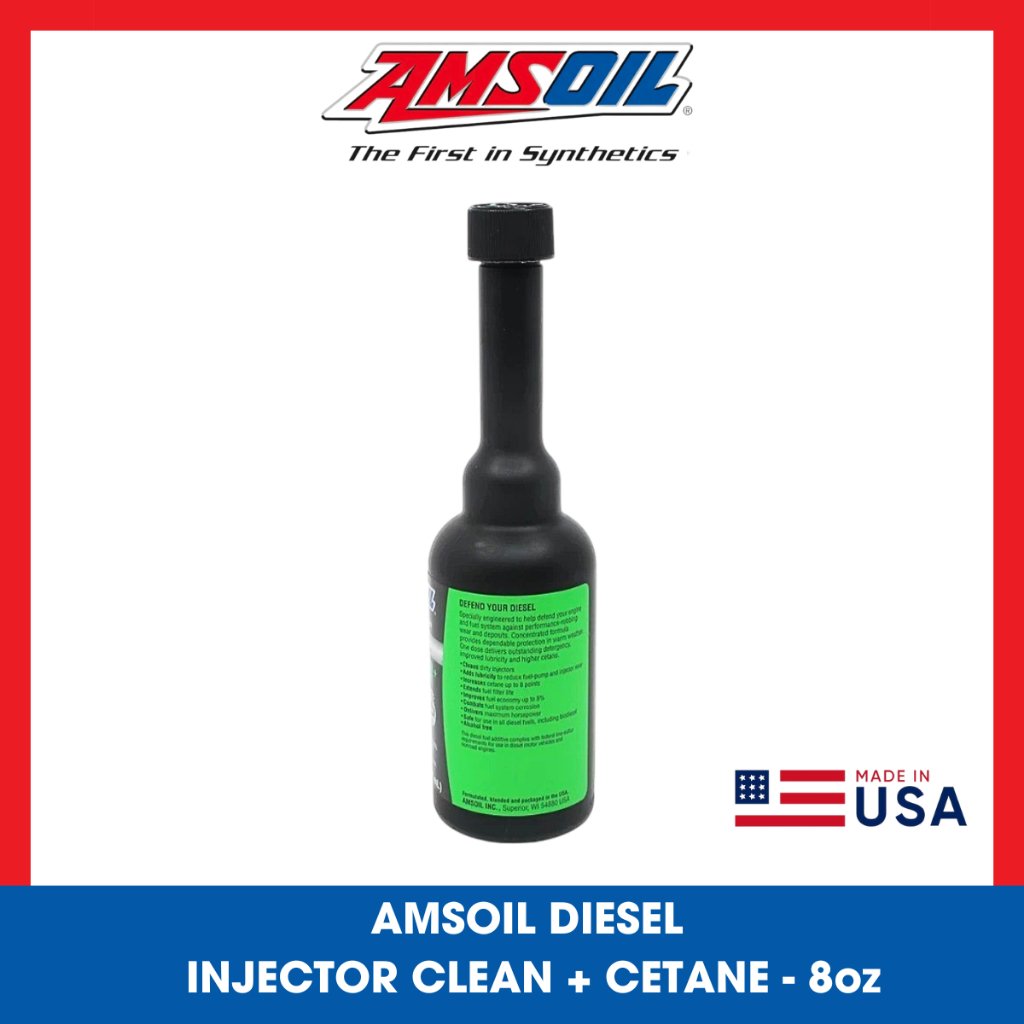 Amsoil Diesel Injector Clean + Cetane Boost (8oz/ 16oz) - Image 8